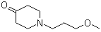 structure of CAS# 16771-85-0, 1-(3-Methoxypropyl)-4-piperidone