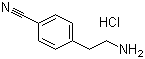 structure of CAS# 167762-80-3, 4-(2-氨基乙基)苯腈盐酸盐