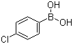structure of CAS# 1679-18-1, 4-氯苯硼酸