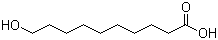 structure of CAS# 1679-53-4, 10-羟基癸酸