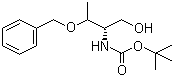 structure of CAS# 168034-31-9, Boc-O-苄基-D-苏氨醇