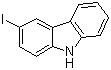 structure of CAS# 16807-13-9, 3-碘-9H-咔唑