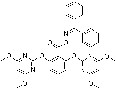 structure of CAS# 168088-61-7, 嘧啶肟草醚
