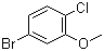 structure of CAS# 16817-43-9, 5-溴-2-氯苯甲醚