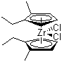 CAS 登录号：168192-11-8, 双(1-乙基-2-甲基环戊二烯)二氯化锆