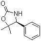 structure of CAS# 168297-84-5, (S)-(+)-5,5-二甲基-4-苯基-2-恶唑烷酮