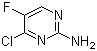 CAS # 1683-75-6, 4-Chloro-5-fluoro-2-pyrimidinamine