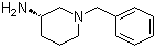 structure of CAS# 168466-85-1, (S)-1-Benzyl-3-aminopiperidine