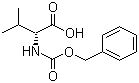 structure of CAS# 1685-33-2, N-苄氧羰基-D-缬氨酸