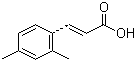 CAS 登录号：1685-80-9, 2,4-二甲基肉桂酸, 3-(2,4-二甲基苯基)-2-丙烯酸
