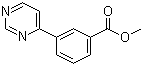 structure of CAS# 168619-01-0, 3-(嘧啶-4-基)苯甲酸甲酯