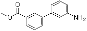 3'-Amino-[1,1'-biphenyl]-3-carboxylic acid methyl ester molecular structure (CAS 168619-25-8)