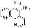 structure of CAS# 168646-54-6, 5,6-二氨基-1,10-菲罗啉