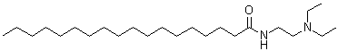 structure of CAS# 16889-14-8, N-[2-(Diethylamino)ethyl]octadecanamide