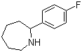 structure of CAS# 168890-44-6, 2-(4-氟苯基)六氢-1H-氮杂卓