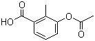 structure of CAS# 168899-58-9, 3-Acetoxy-o-toluic acid