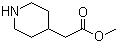 structure of CAS# 168986-49-0, Methyl 4-piperidineacetate