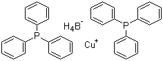 structure of CAS# 16903-61-0, 双(三苯基膦)硼氢化亚铜