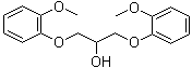 structure of CAS# 16929-60-5, 1,3-二(邻甲氧基苯氧基)-2-丙醇