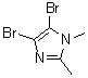 structure of CAS# 16954-05-5, 4,5-二溴-1,2-二甲基咪唑