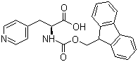 structure of CAS# 169555-95-7, Fmoc-3-(4-吡啶基)-L-丙氨酸
