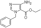 CAS # 169616-29-9, 4-Amino-1-benzyl-1H-imidazole-5-carboxylic acid ethyl ester, 5-Amino-3-benzyl-3H-imidazole-4-carboxylic acid ethyl ester