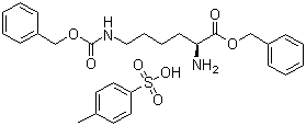 CAS # 16964-83-3, N-Benzyloxycarbonyl-L-lysine benzyl ester p-toluenesulfonate, N6-[(Phenylmethoxy)carbonyl]-L-lysine phenylmethyl ester mono(4-methylbenzenesulfonate), L-Lys(z)-Obzl TsOH