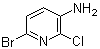 structure of CAS# 169833-70-9, 6-溴-2-氯吡啶-3-胺