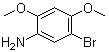structure of CAS# 169883-36-7, 3-Bromo-4,6-dimethoxyaniline