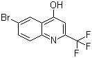 CAS # 1701-22-0, 6-Bromo-2-(trifluoromethyl)quinolin-4-ol, 6-Bromo-4-hydroxy-2-(trifluoromethyl)quinoline