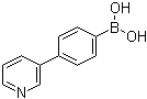 structure of CAS# 170230-28-1, 4-(吡啶-3-基)苯基硼酸