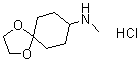structure of CAS# 1703755-78-5, N-甲基-1,4-二氧杂螺[4.5]癸烷-8-胺盐酸盐