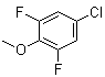 structure of CAS# 170572-51-7, 5-氯-1,3-二氟-2-甲氧基苯