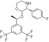 CAS 登录号：170729-79-0, [2R-[2aR*),3a]-2-[1-[3,5-双(三氟甲基)苯基]乙氧基]-3-(4-氟苯基)吗啉