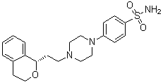 structure of CAS# 170858-33-0, Sonepiprazole