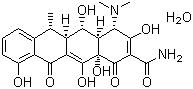 structure of CAS# 17086-28-1, 强力霉素一水物