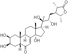 CAS 登录号：17086-76-9, 杯苋甾酮