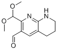 structure of CAS# 1708974-56-4, 2-(二甲氧基甲基)-5,6,7,8-四氢-1,8-萘啶-3-甲醛