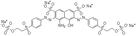 structure of CAS# 17095-24-8, C.I. Reactive Black 5