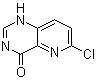 structure of CAS# 171178-33-9, 6-氯吡啶并[3,2-d]嘧啶-4(1H)-酮