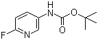 structure of CAS# 171178-41-9, N-Boc-5-氨基-2-氟吡啶