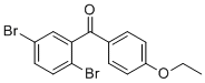 structure of CAS# 1713015-63-4, (2,5-dibromophenyl)(4-ethoxyphenyl)methanone