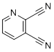 structure of CAS# 17132-78-4, 吡啶二甲腈