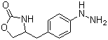 structure of CAS# 171550-12-2, 4-(4-肼基苄基)-2-噁唑烷酮