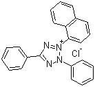 CAS 登录号：1719-71-7, 四唑紫, 四氮唑紫, 2,5-二苯基-3-(1-萘基)-2H-四唑鎓氯化物