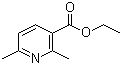 structure of CAS# 1721-13-7, 2,6-二甲基烟酸乙酯