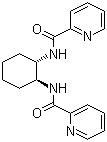 (+)-N,N'-(1S,2S)-1,2-Diaminocyclohexanediylbis(2-pyridinecarboxamide) molecular structure (CAS 172138-95-3)