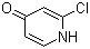 structure of CAS# 17228-67-0, 2-Chloro-4-pyridone