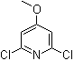structure of CAS# 17228-75-0, 2,6-Dichloro-4-methoxypyridine