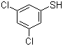 structure of CAS# 17231-94-6, 3,5-二氯苯硫酚